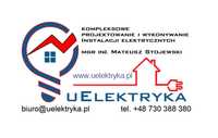 Projekty instalacji elektrycznych, sieci nN i SN, pomiary, odbiory