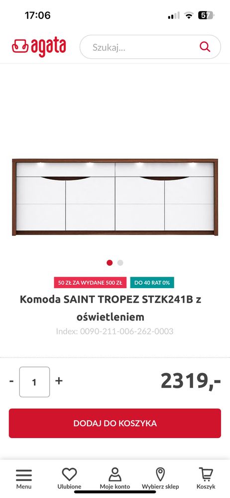 Komoda saint tropez