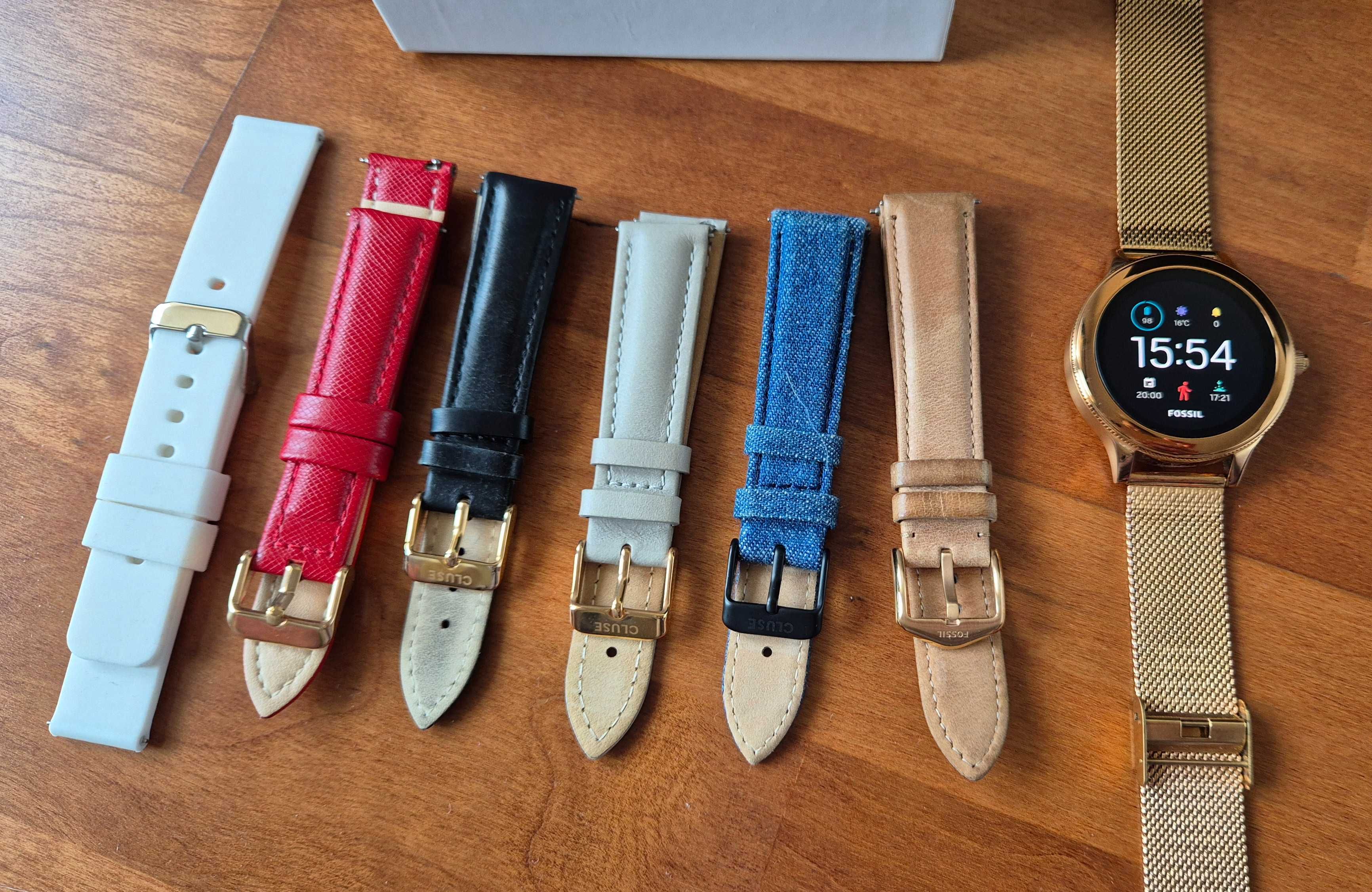 Fossil Q Venture Relógio Smartwatch Mulher FTW6005