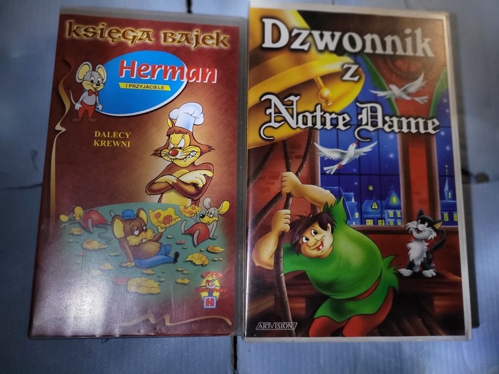 Bajki na kasetach  vhs