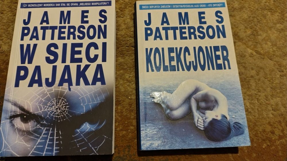 w sieci pająka, kolekcjoner , Patterson James