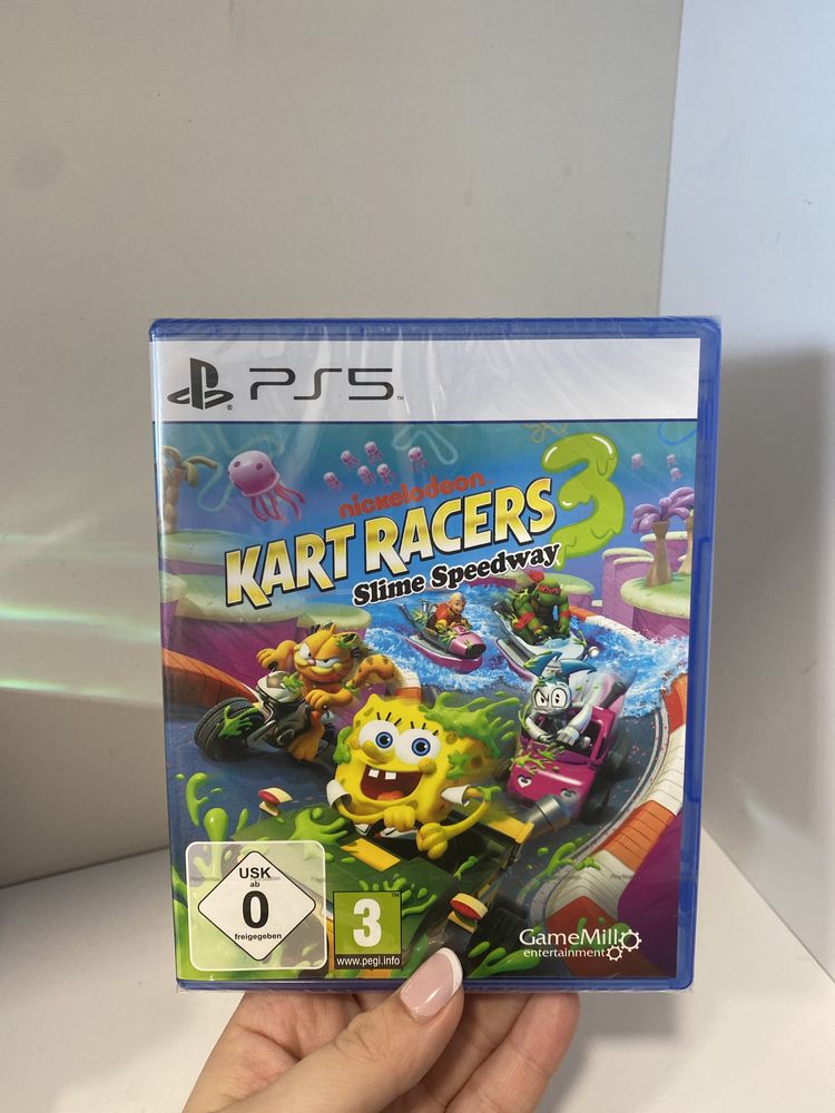 Gra nickelodeon Kart Racers 3: Slime speedway na ps5 NOWA