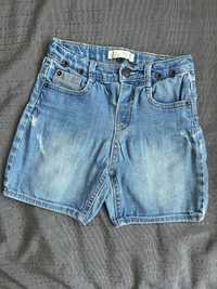 Krótkie spodenki jeansowe chłopięce ZARA 3/4 lata 104 cm