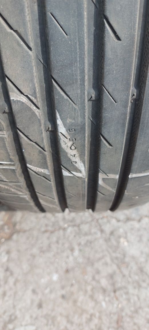 2 Opony letnie Nokian 205/55/16 i 4 Alu kola z zimowymi oponami 15cali