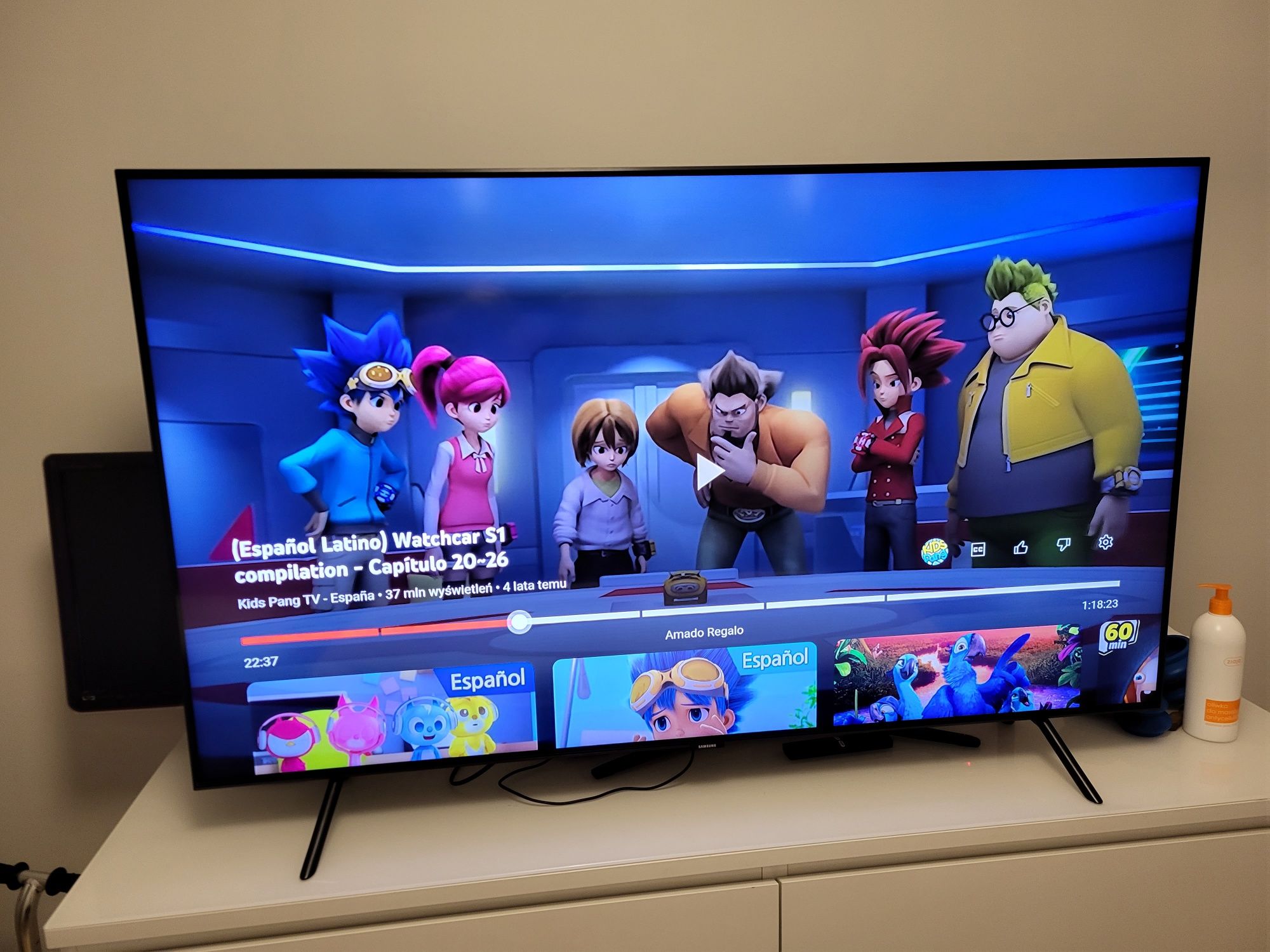 Telewizor Samsung 55" 4k smart tv dvb-t2 wifi YouTube Netflix