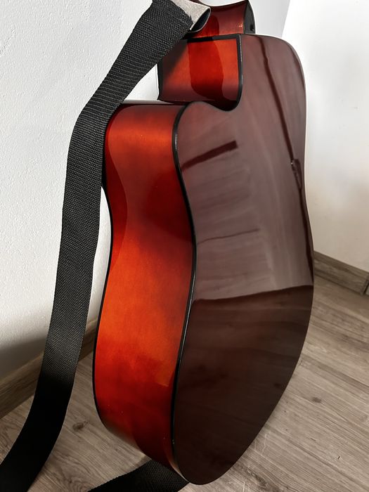 Gitara OKAZJA flycat standart c100 nt ZESTAW