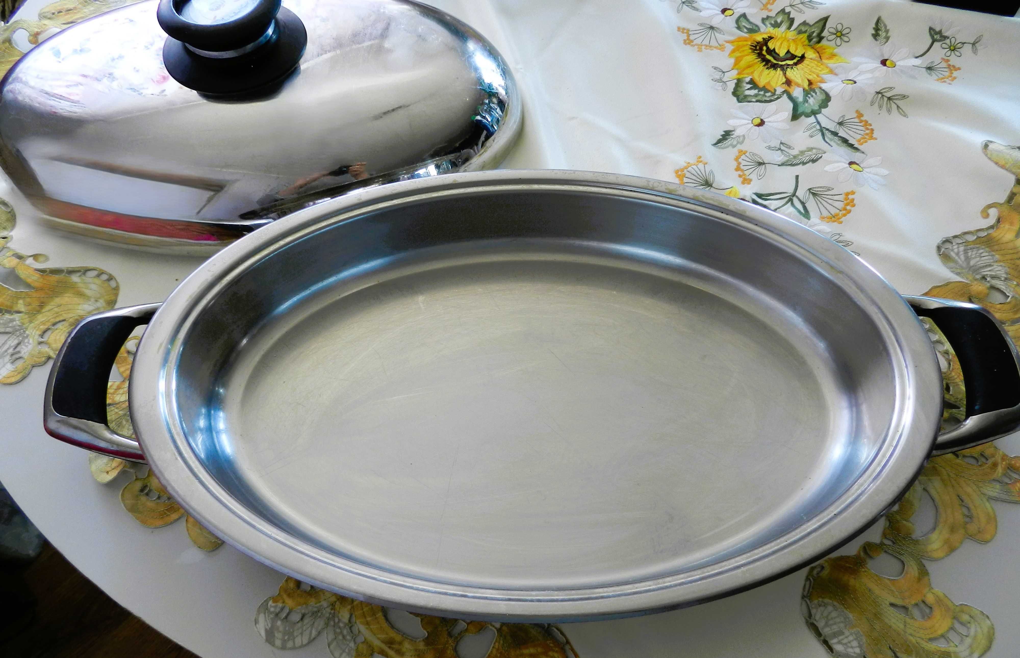 Brytfana  z pokrywa Amc indukcja poj. 3,5 l ,śred.38 cm kaczka