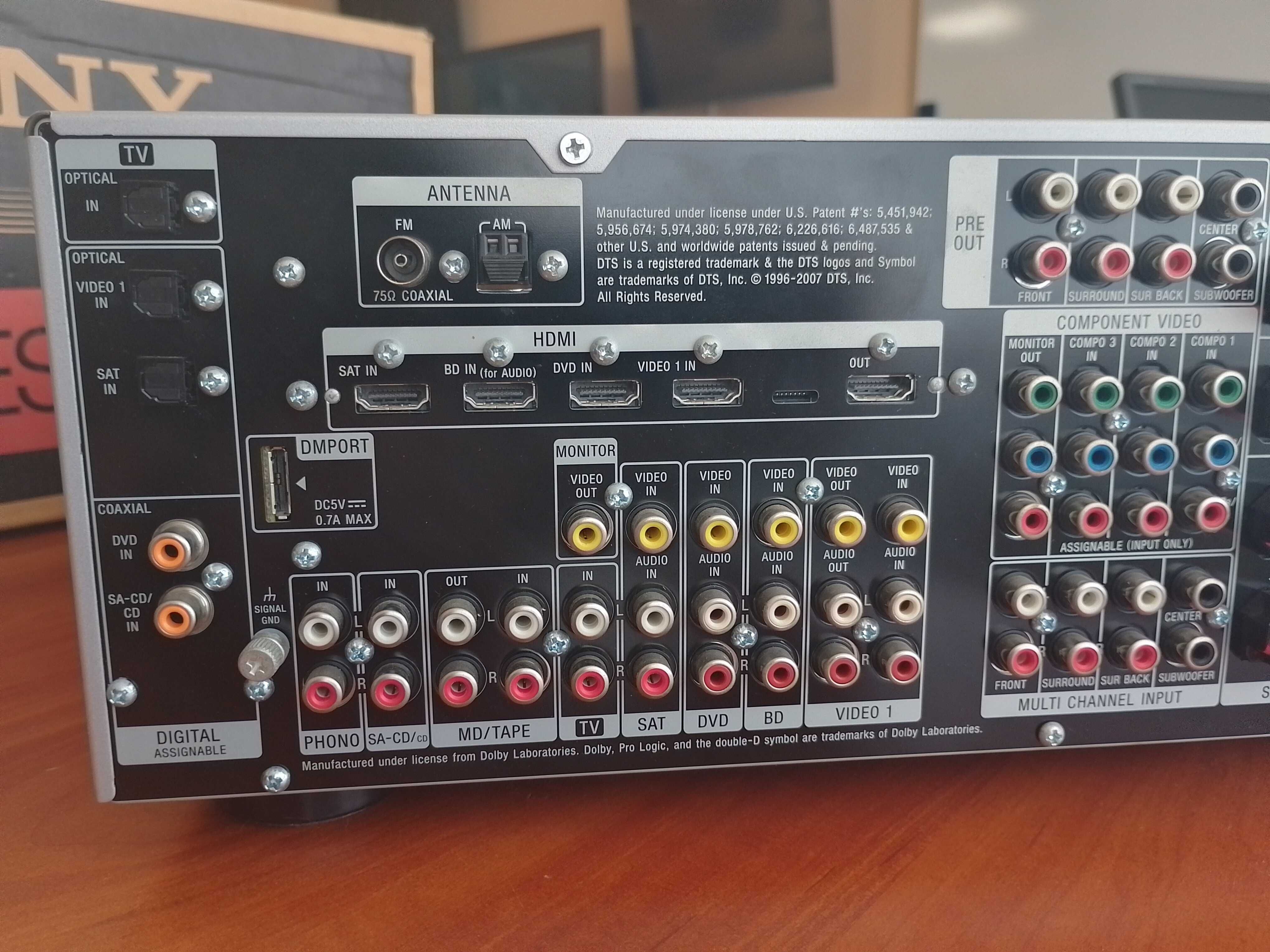 Продам аудио/видео ресивер Sony DA2400ES