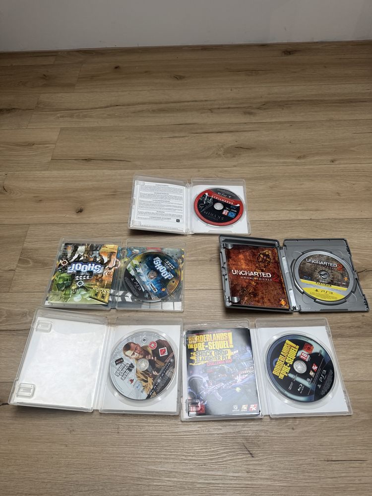 Zestaw gier gry ps3 Gta IV uncharted