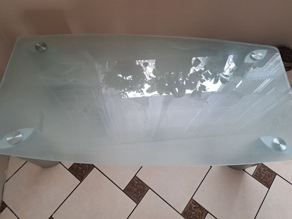 Stolik kawowy szklany + gratis.