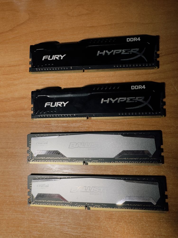 Память DDR 4 ( 4 планки по 4g)