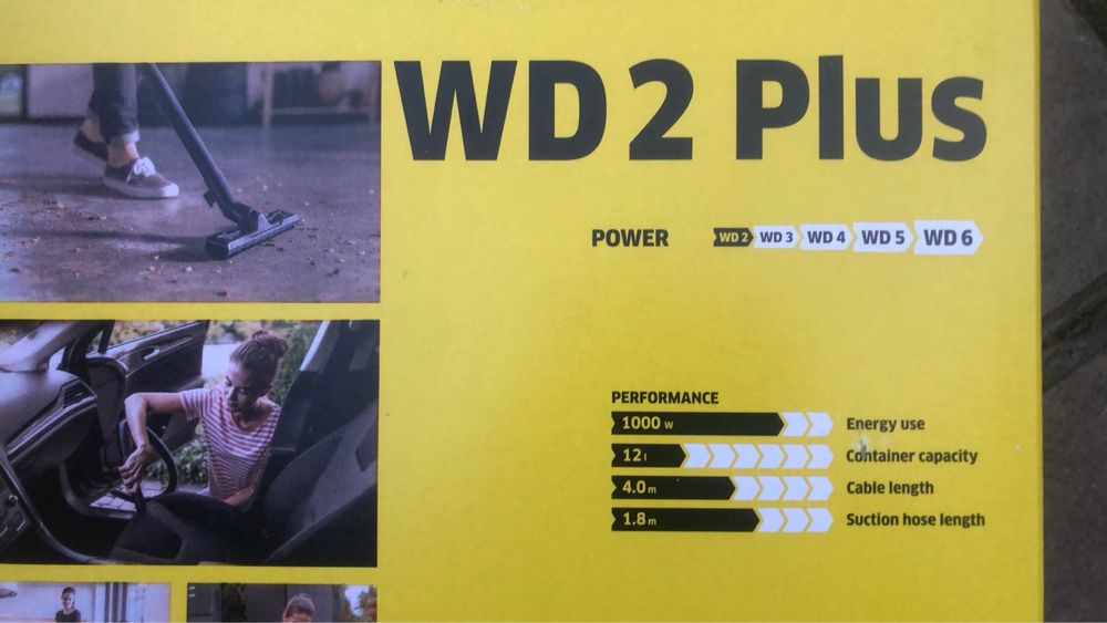 Пилосос Karcher WD 2 plus / WD 3 inox