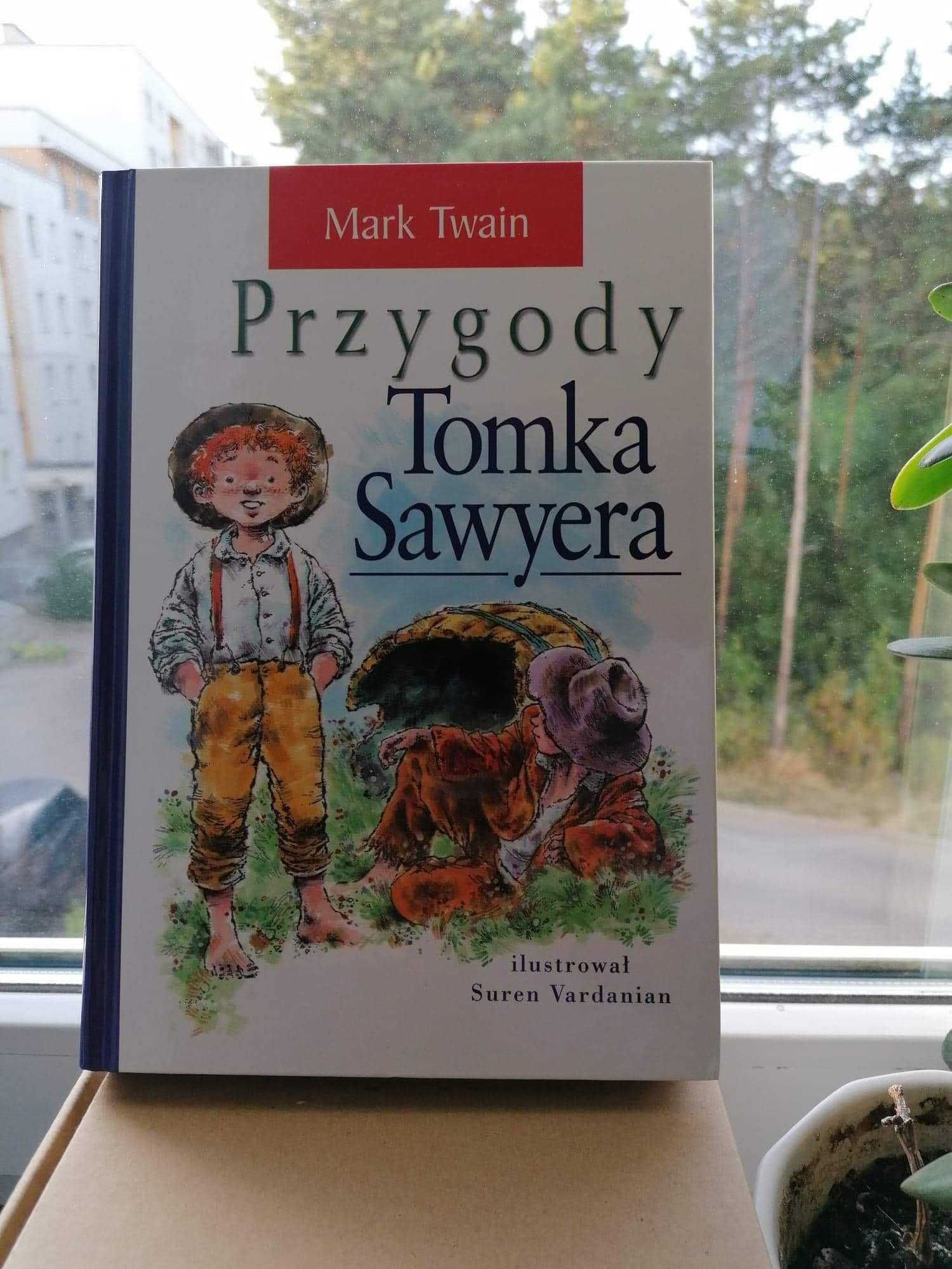 Książka Przygody Tomka Sawyera. Mark Twain,twarda oprawa