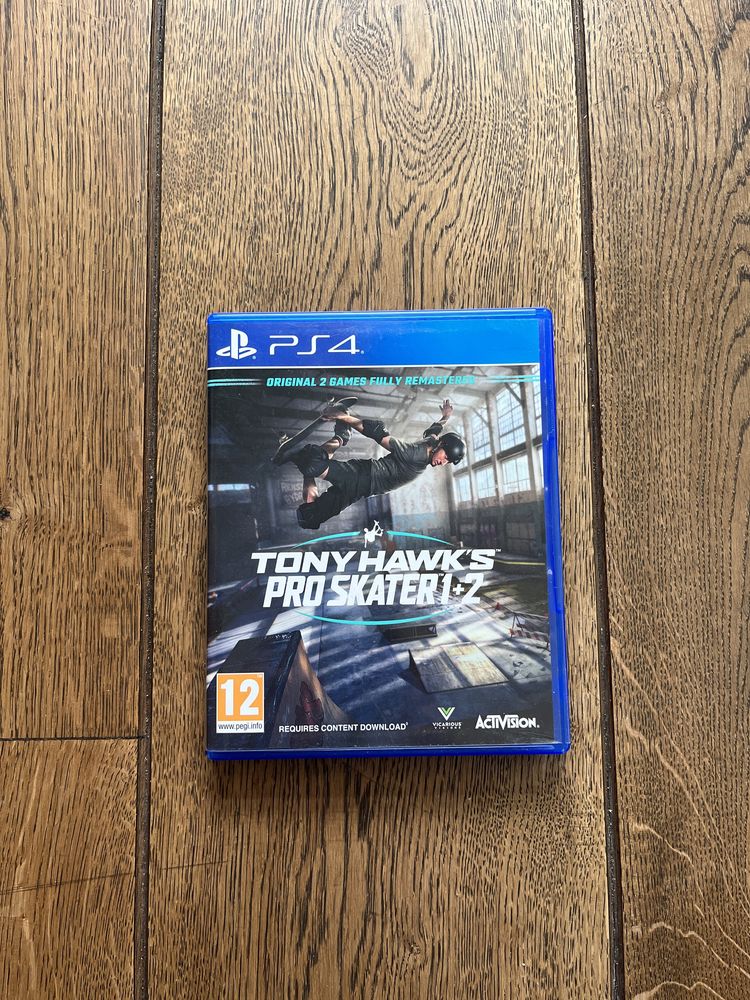 Tony Hawk’s pro skater 1+2, PS4 jak nowa