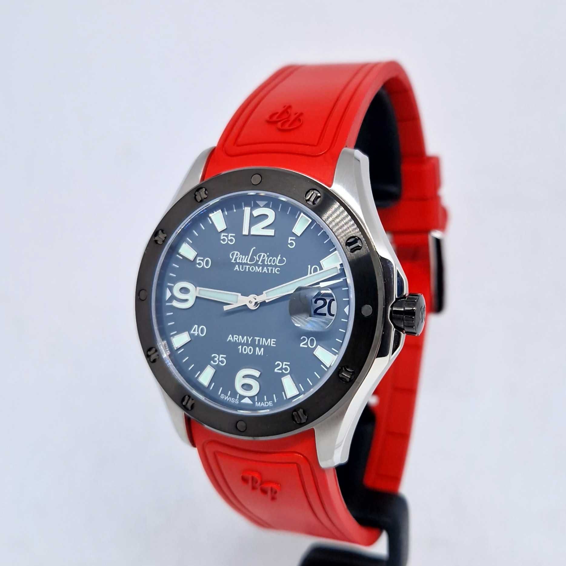 Paul Picot Army time Flyingstar P9153.SG.3601.CM061