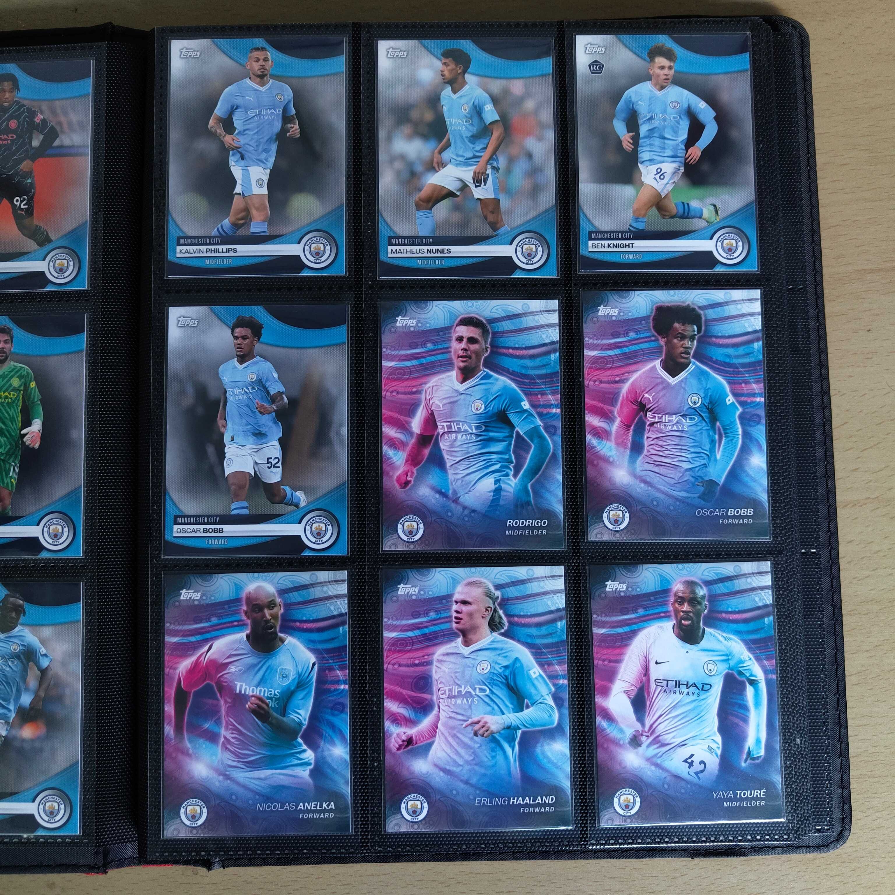 Cartas Manchester City Team Set