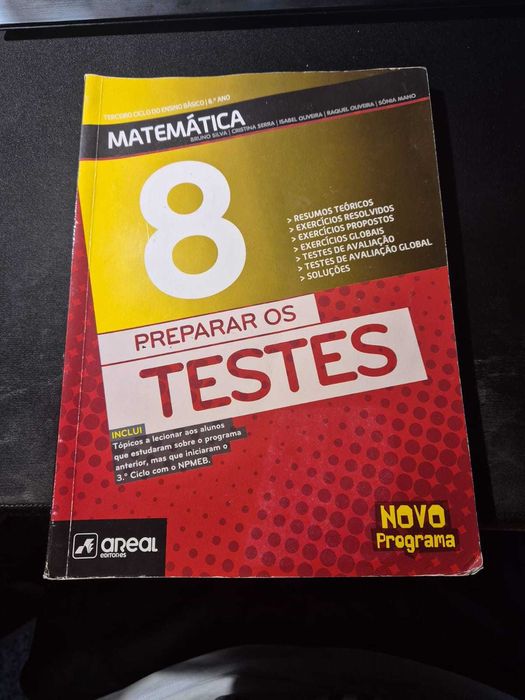 Vários livros de apoios a Matemática e Português