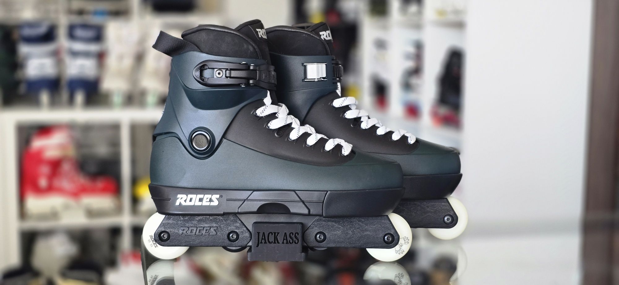 Rolki agresywne Roces 5TH element Fuka Green Pro model Yuto Goto Nowe