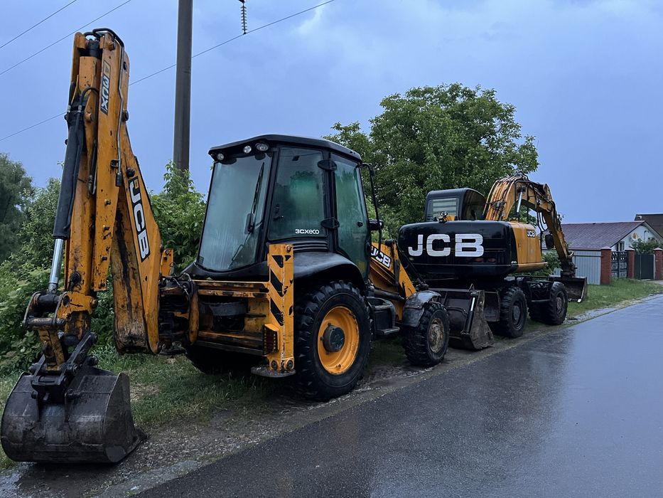 Послуги повноповоротного екскаватора JCB 145W