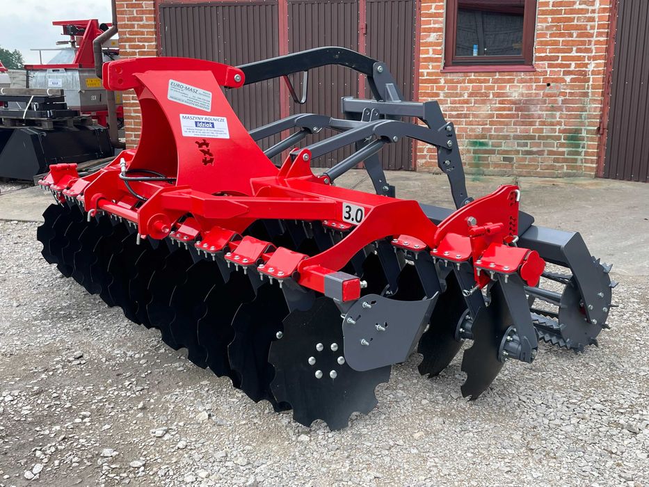 Brona talerzowa Agregat talerzowy Euro Masz 2,5m 2,7m 3,0m/ talerzówka