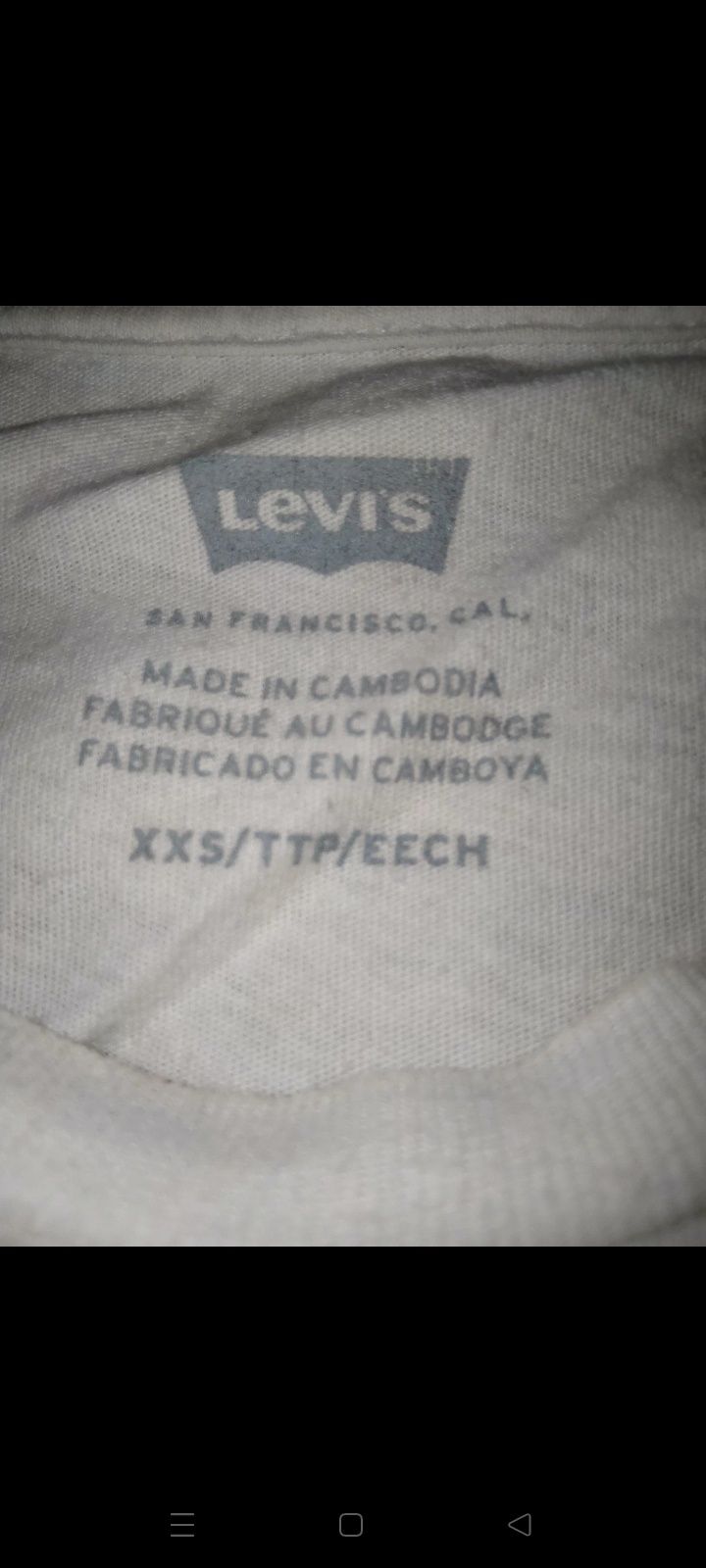 T shirt Levi's Original