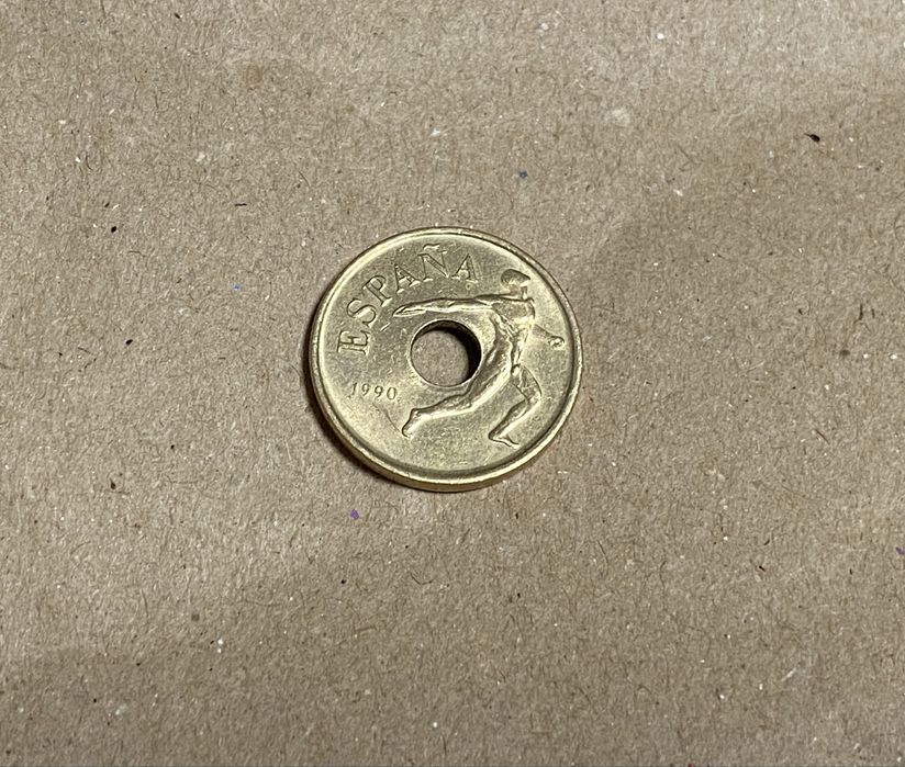 25 pesetas moeda Barcelona 1992 (vintage)