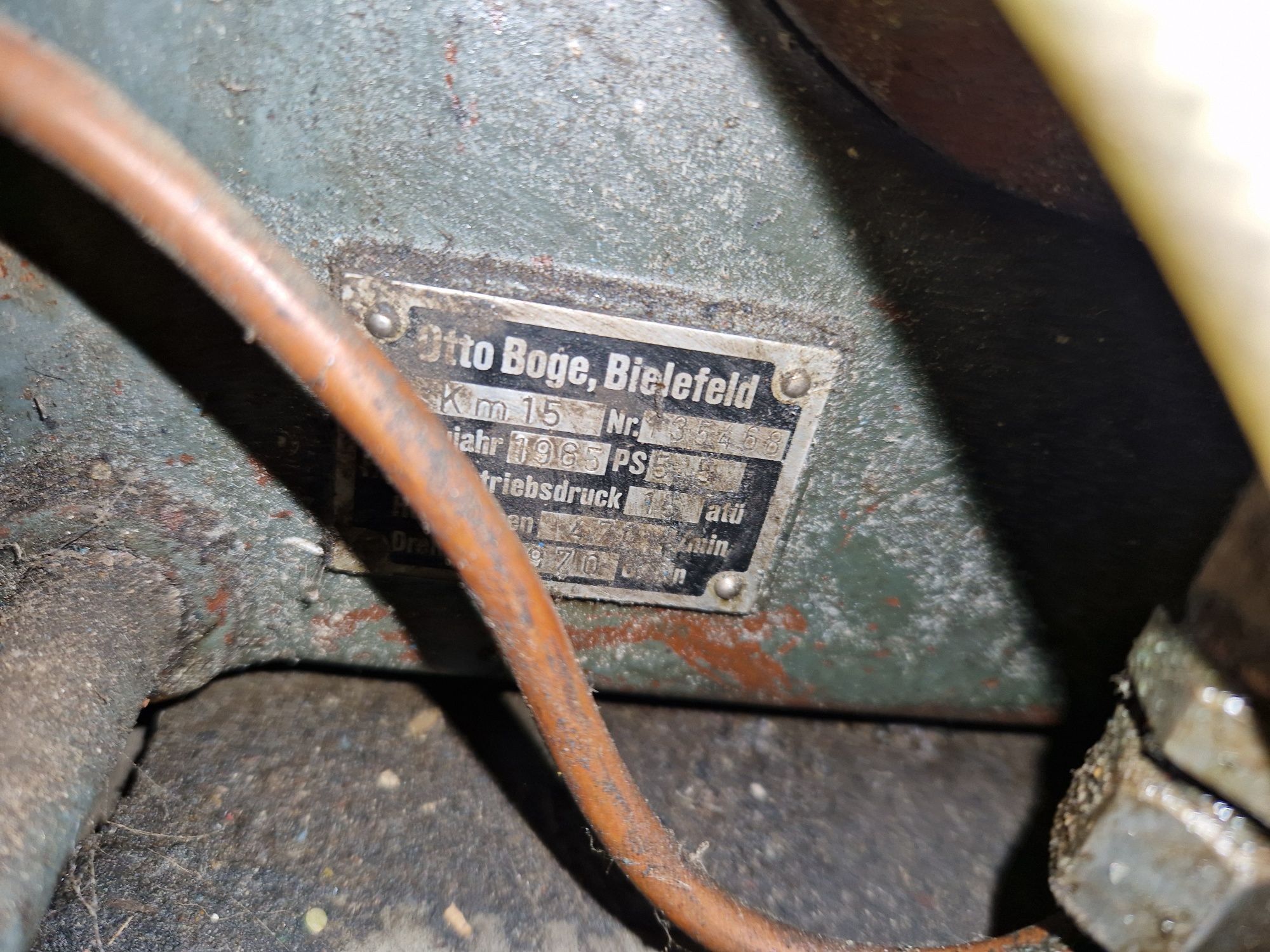 Kompresor sprężarka 2 i 11kw wan OTTO BOGE hew 3jw60 zachodnia alko