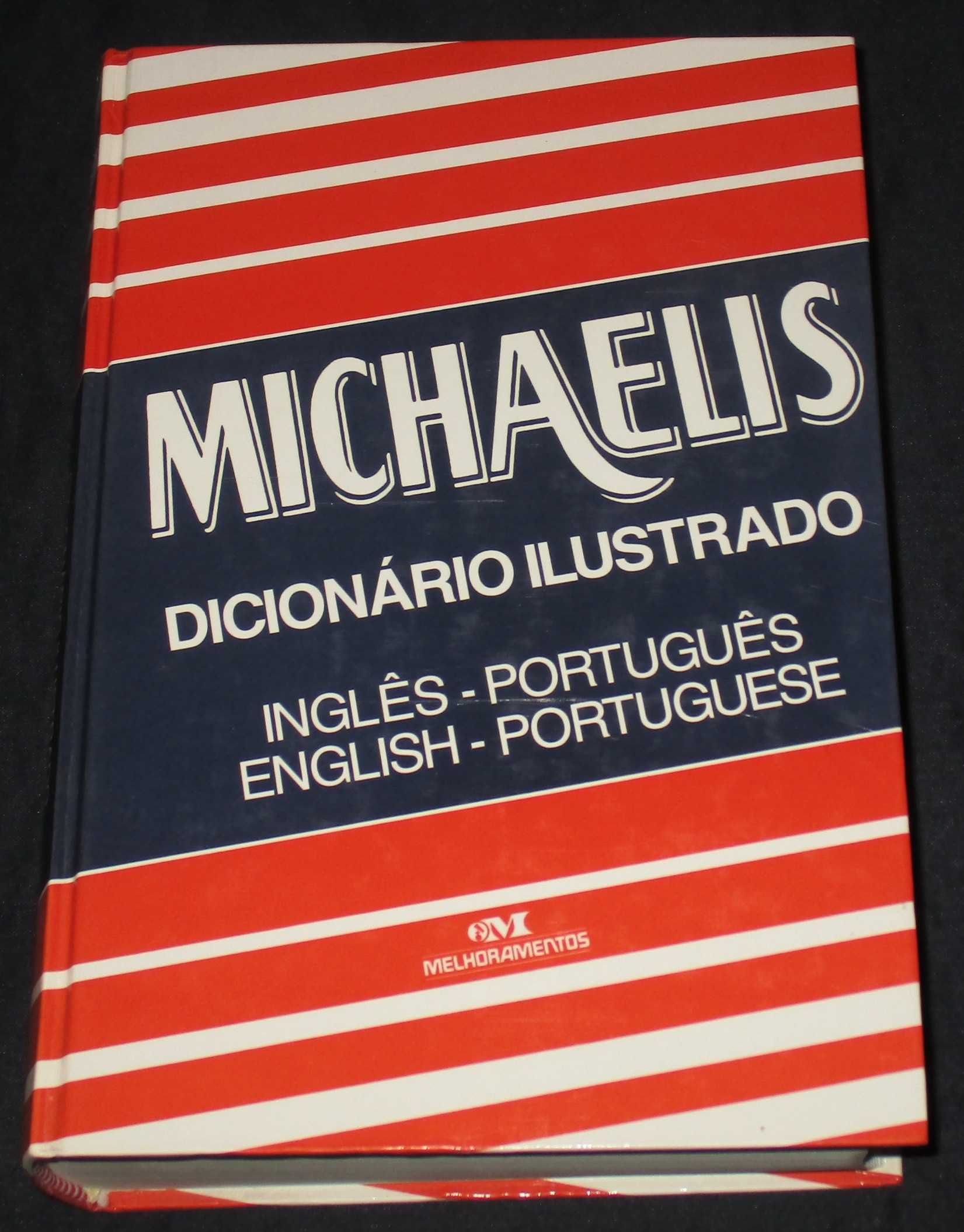 Livro Dicionário Ilustrado Michaelis Inglês Português