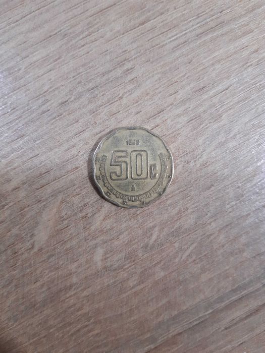Moneta meksyk 50 centavos z 1898 roku