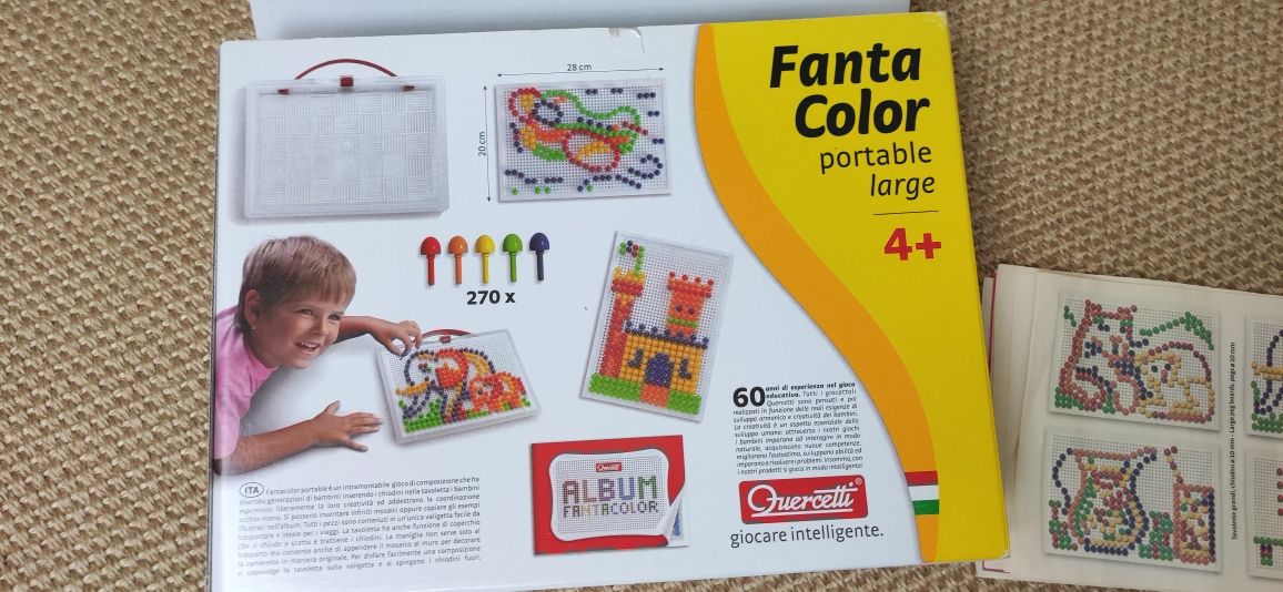 Mozaika Quercetti Fanta Color portable large walizka 327  elementów
