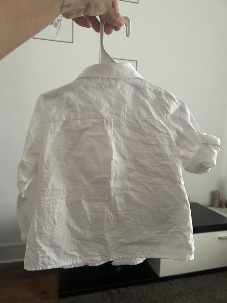 Conjunto calsao, camisa e sapatos como novos.