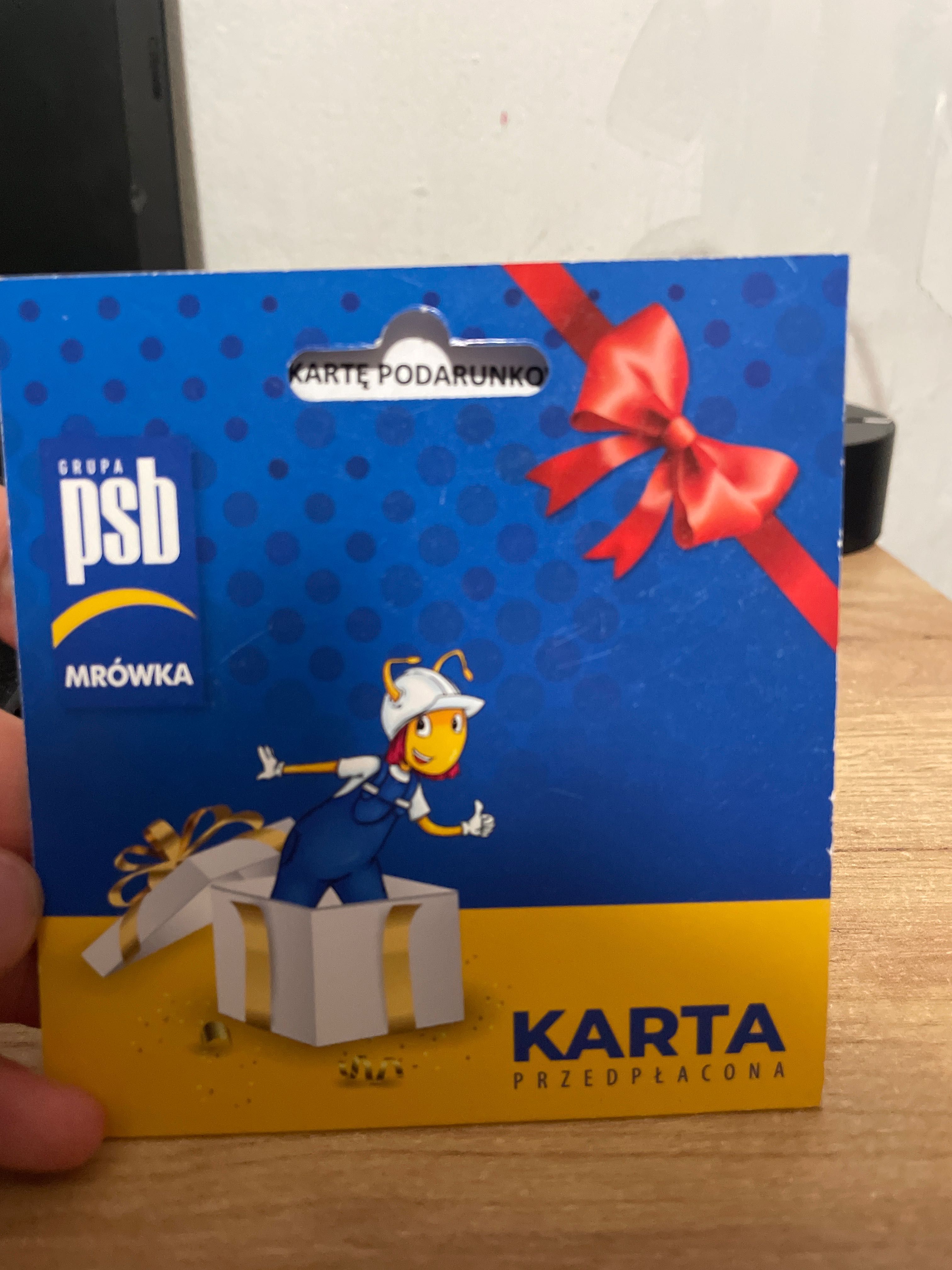Karta podarunkowa Psb mrówka opole prudnik głuchołazy głogówek