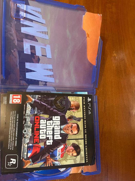Диск для Playstation 4 Gta 5.