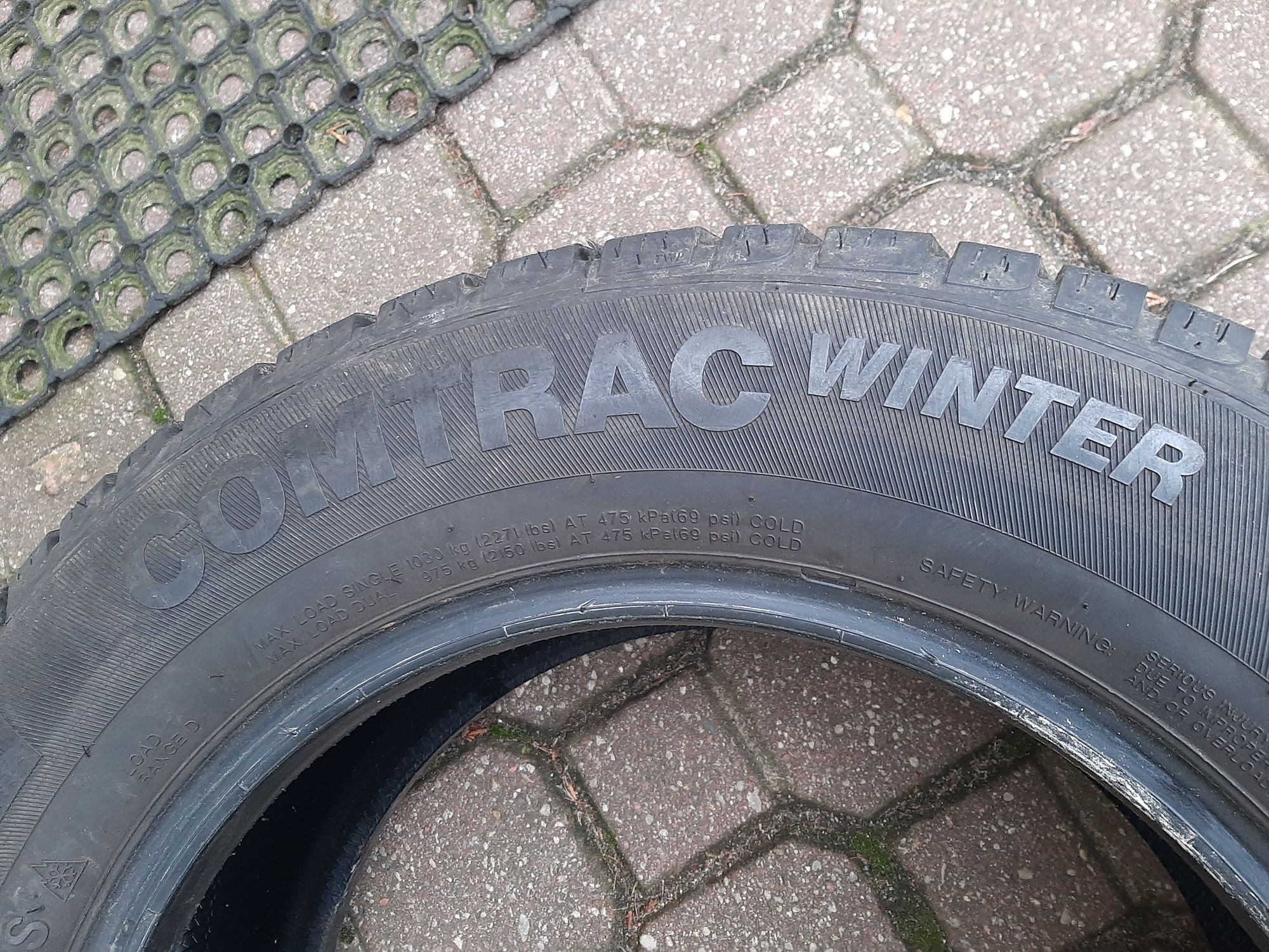 4x Opony zimowe 215/65R16C Vredestein ComTrac Winter 8-8,5mm