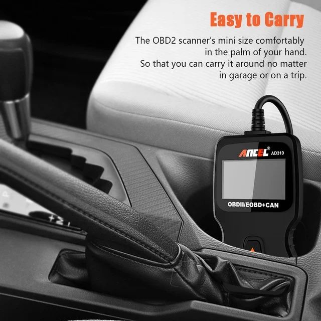 Scanner de diagnóstico Automóvel OBD2 Ancel Ad310 SELADO