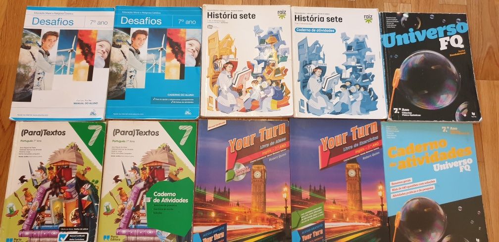 Livros Manuais 7°ano