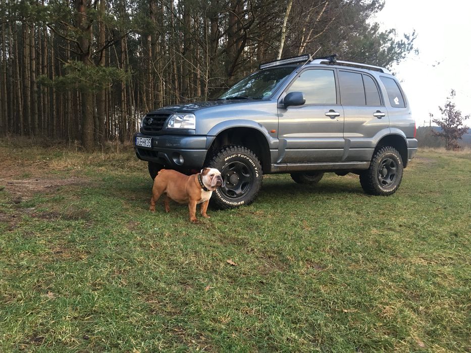 Grand Vitara lift wyciagarka koła terenowe