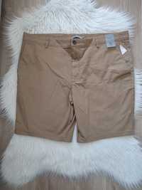 Krótkie spodenki spodnie męskie szorty nowe beżowe L