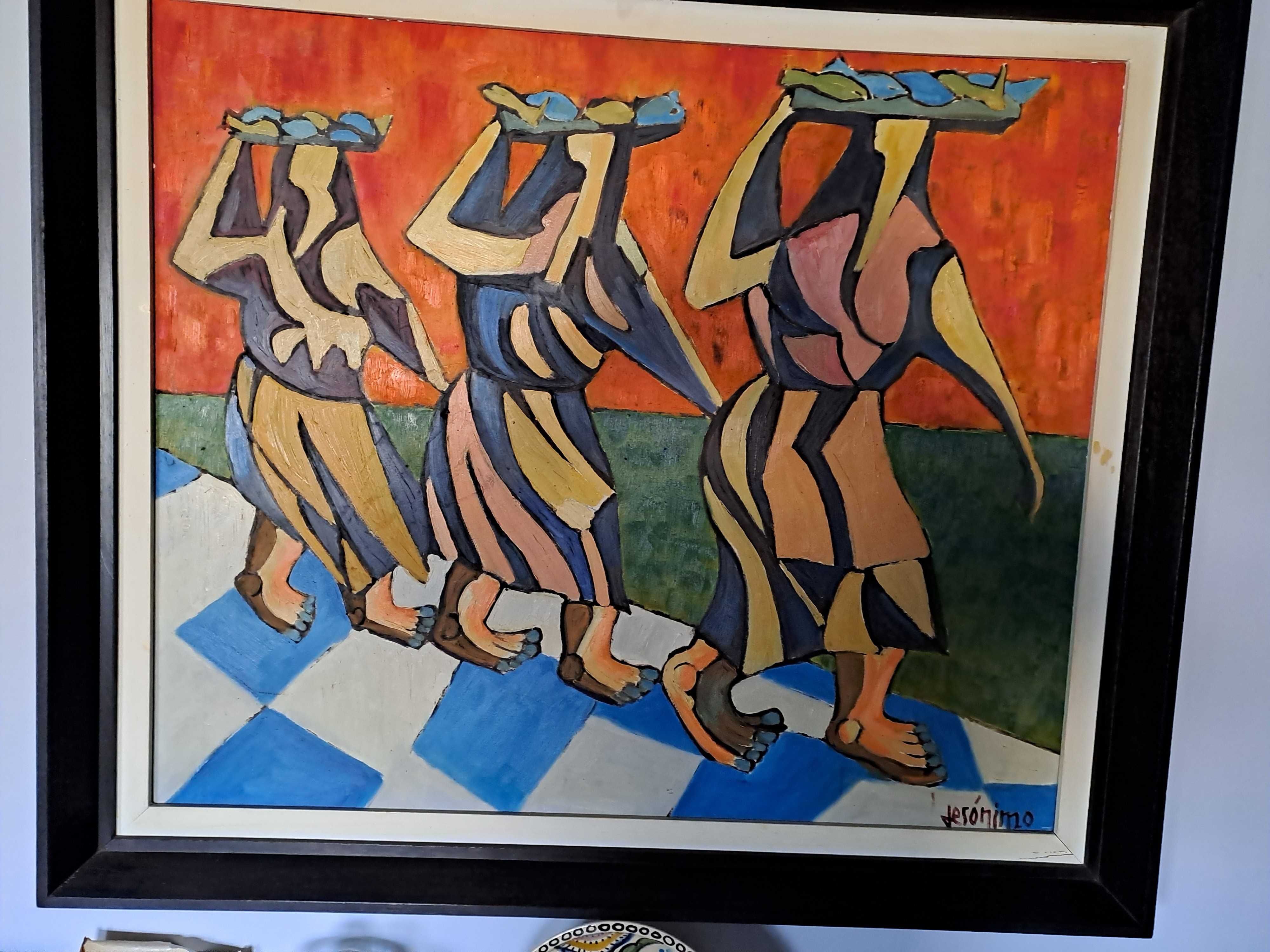 Título Peixeiras/Pintor Jerónimo Largura 93 cm Altura 80 cm