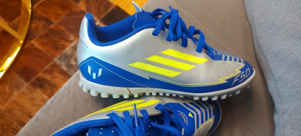 Buty adidas F50 League Messi Jr TF IH0923 turfy na orlik - ROZMIAR 33