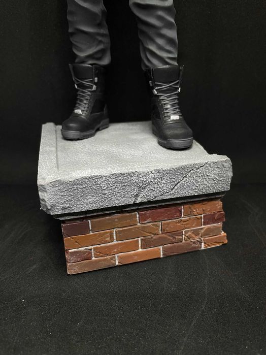 Ręcznie malowana Figurka Daredevil Charlie Cox, 35 cm, Wydruk 8k