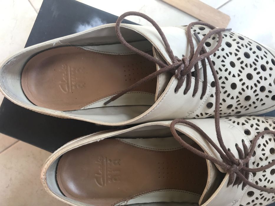 Летние туфли Clarks, р.38-39