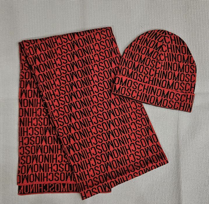 Шапка та шарф Moschino, 100% вовна
