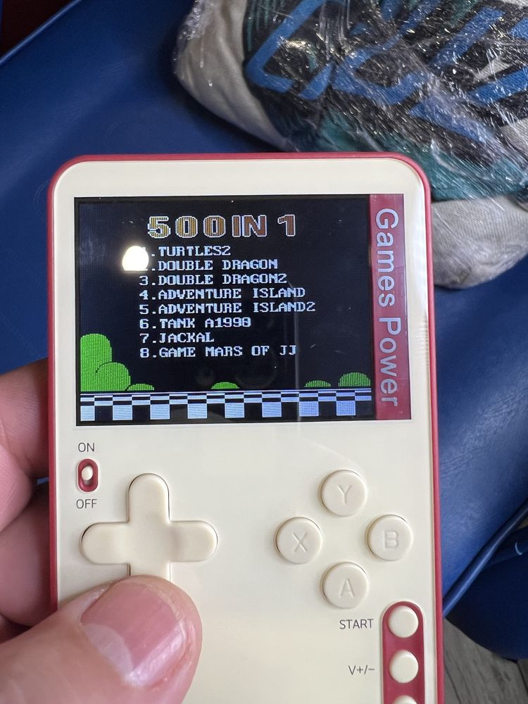 Mini jogo eletronico 500 in 1