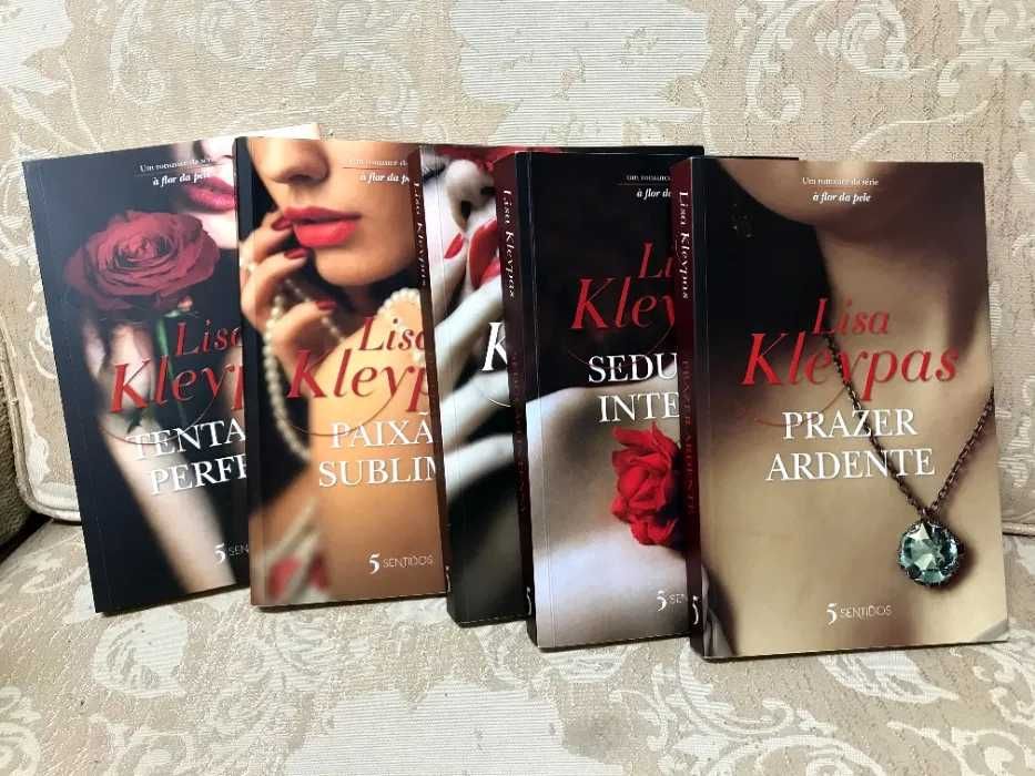 Livros Madeline Hunter, Sylvia Day, Lisa Kleypas, Meredith Wild