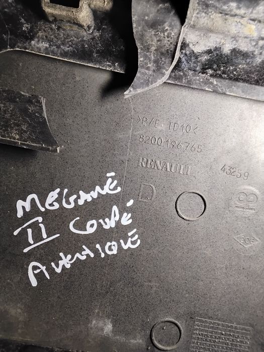 Parachoques renault megane 2 coupe autentique tras