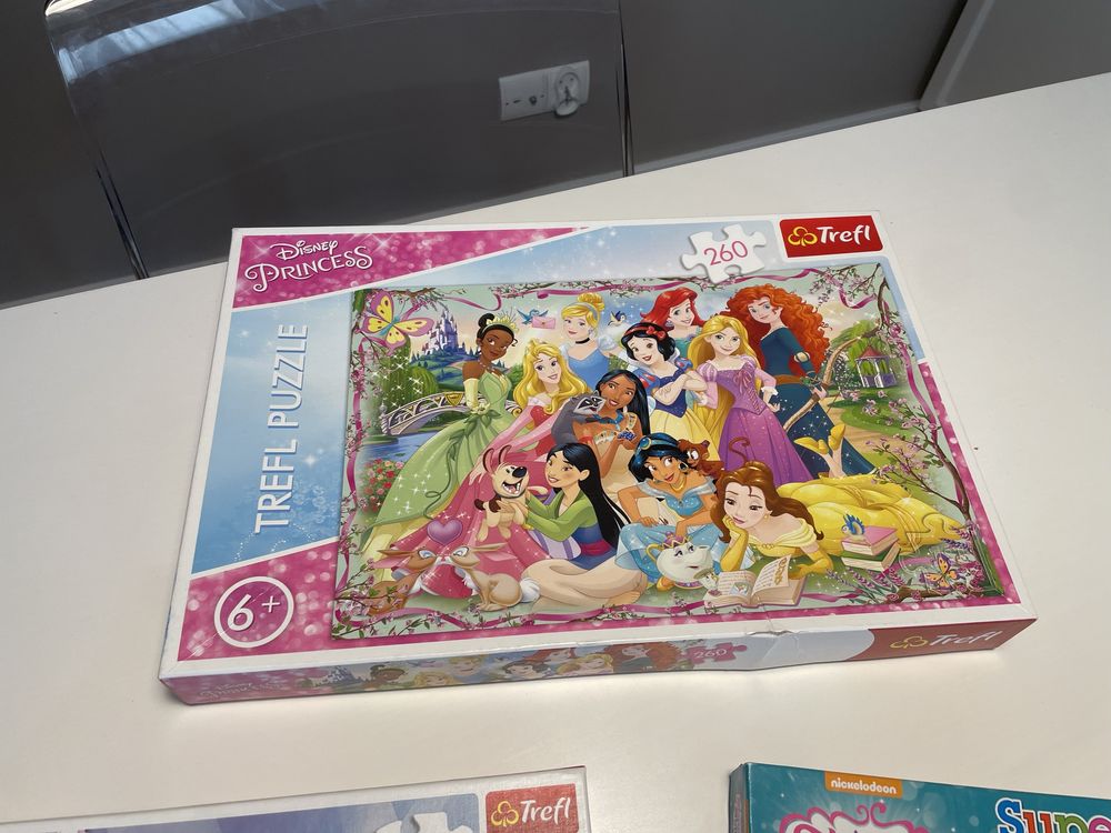 Puzzle Disney Frozen Shimmer i Shine 3szt.