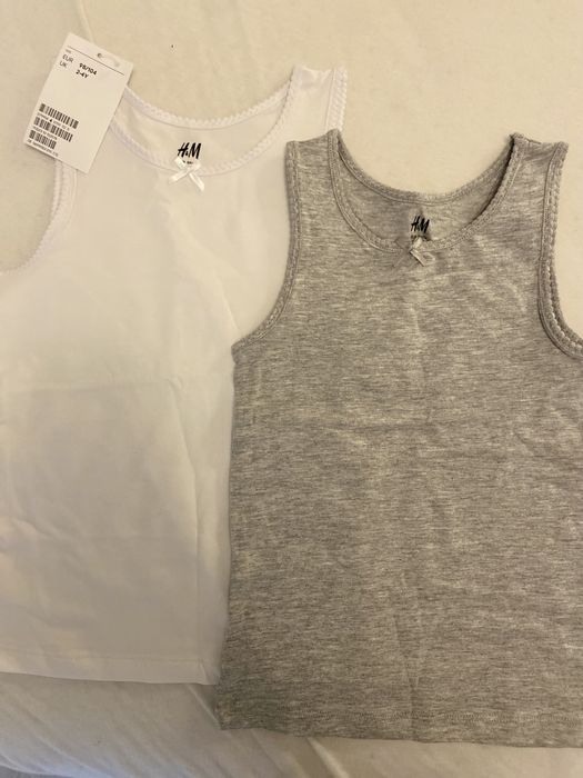 2-pak podkoszulkow koszulki h&m 98/104