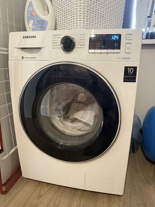 Прально-сушильна машина Samsung WD70M4443JW/UA