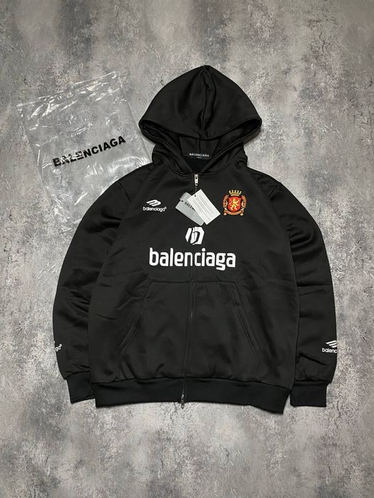 Зип худи Balenciaga Soccer Paris з бірками
